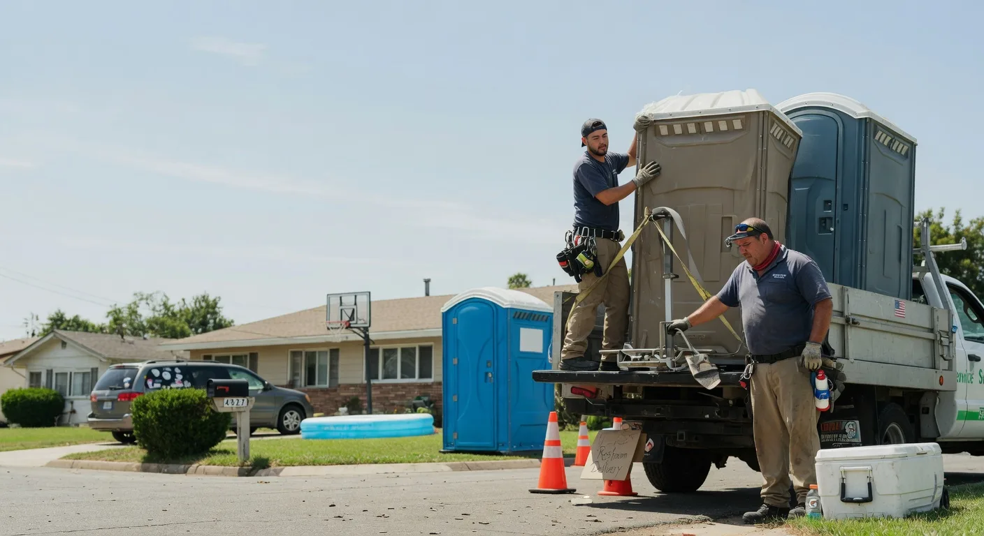 Porta Potty Rental in Woodbridge, CA near me